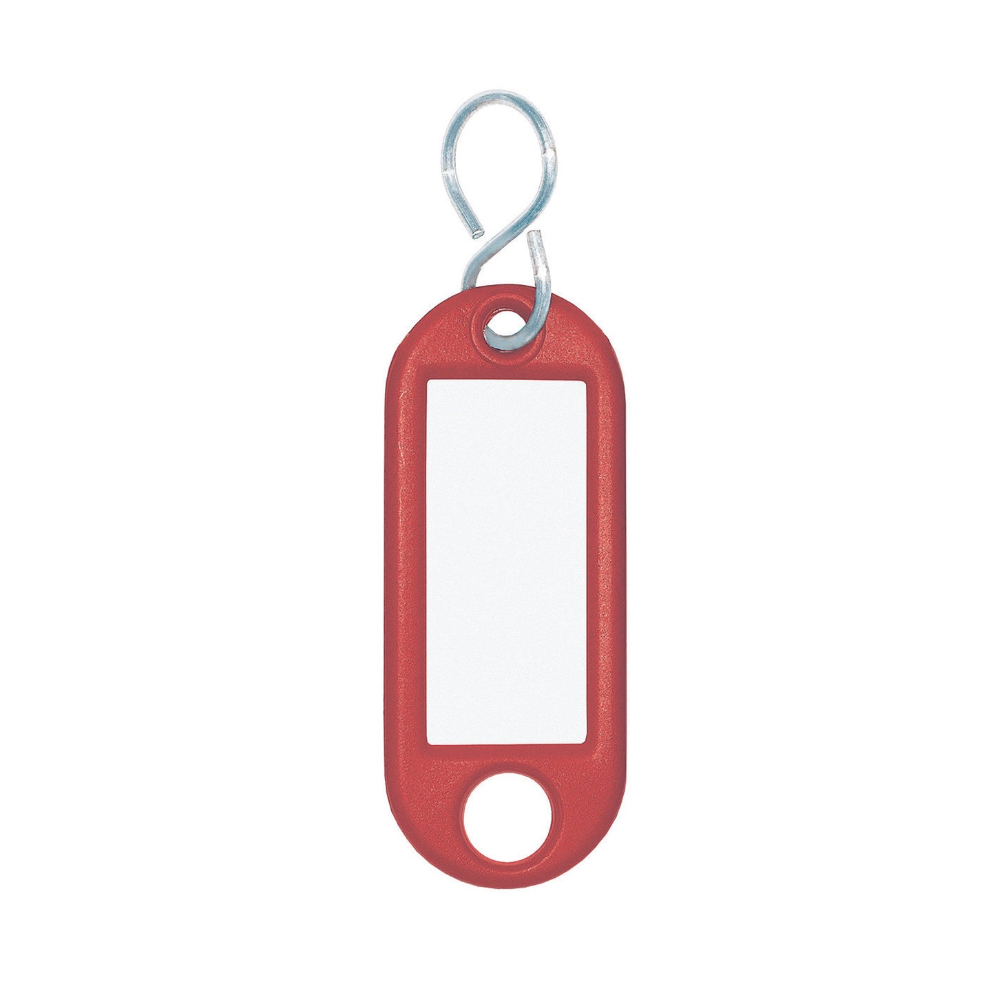 WEDO® Schlüsselanhänger 52 x 21 x 3 mm (B x H x T) S-Haken Kunststoff rot 100 St./Pack.