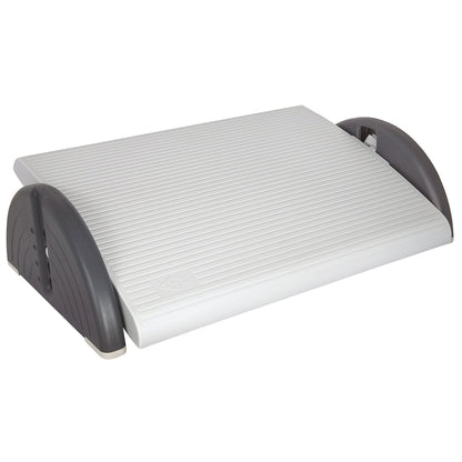 WEDO® Fußstütze Relax-PLUS 52 x 14 x 35 cm (B x H x T) nicht beheizbar Polystyrol lichtgrau/anthrazit