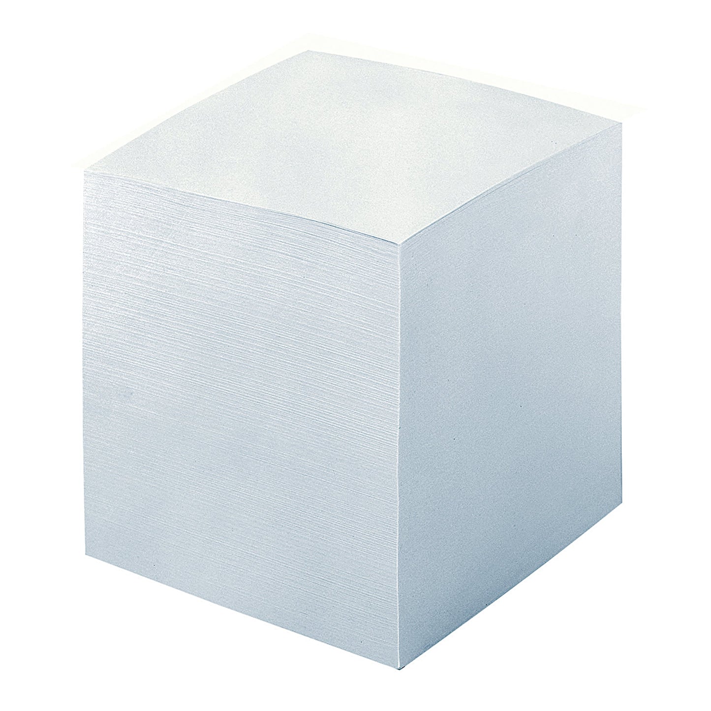 Westcott Zettelklotz 9 x 9 x 9 cm (B x H x T) 80g/m² elementar chlorfrei gebleicht weiß 700 Bl.