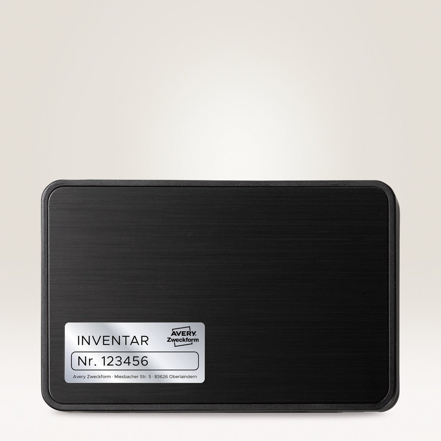 Avery Zweckform Typenschildetikett 63,5 x 29,6 mm (B x H) silber 2.700 Etik./Pack.