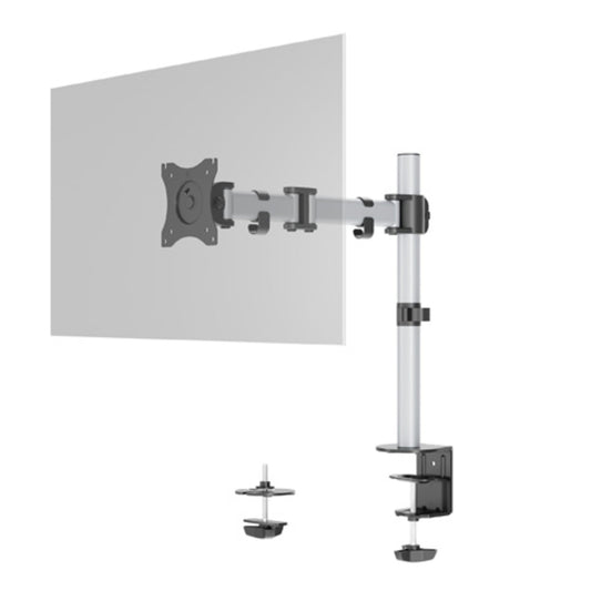 DURABLE Monitorschwenkarm SELECT 42,9 x 44,8 x 10 cm (B x H x T) 8kg Aluminium/Kunststoff/Stahl silber