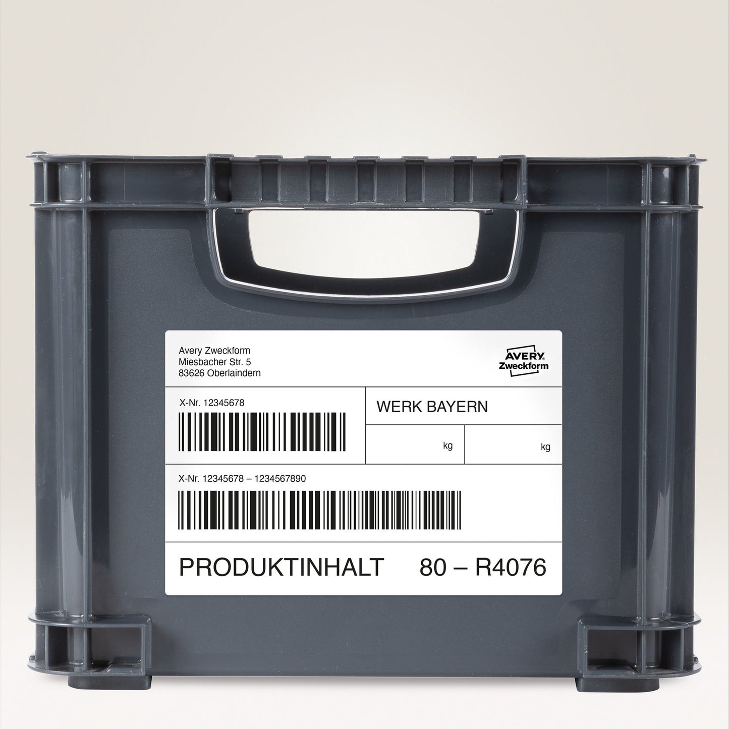 Avery Zweckform Folienetikett 99,1 x 42,3 mm (B x H) weiß 240 Etik./Pack.