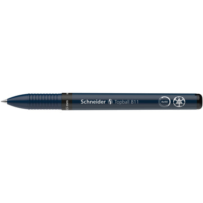 Schneider Tintenroller Topball 811 0,5mm schwarz Rundspitze nicht dokumentenecht
