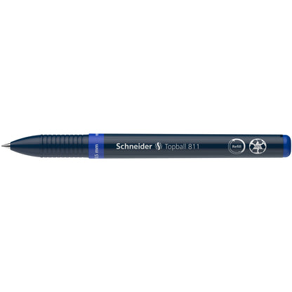 Schneider Tintenroller Topball 811 0,5mm blau Rundspitze nicht dokumentenecht