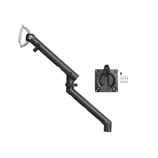 Flo Monitorschwenkarm 3-9kg Aluminium/Stahl/Kunststoff/Zink schwarz