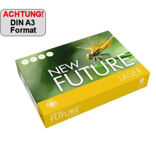 New Future Multifunktionspapier LASER DIN A3 80g/m² weiß 500 Bl./Pack.