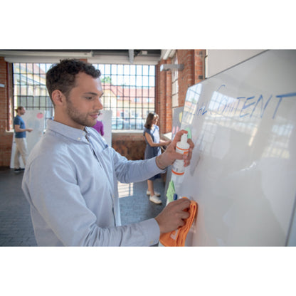 Nobo® Starterset Whiteboard Move & Meet 10 Whiteboardmarker (farbig), 10 Magnete (Ø 32 mm farbig), 10 Magnete (Ø 24 mm farbig), 2 Tafelwischer, 1 Reinigungsspray