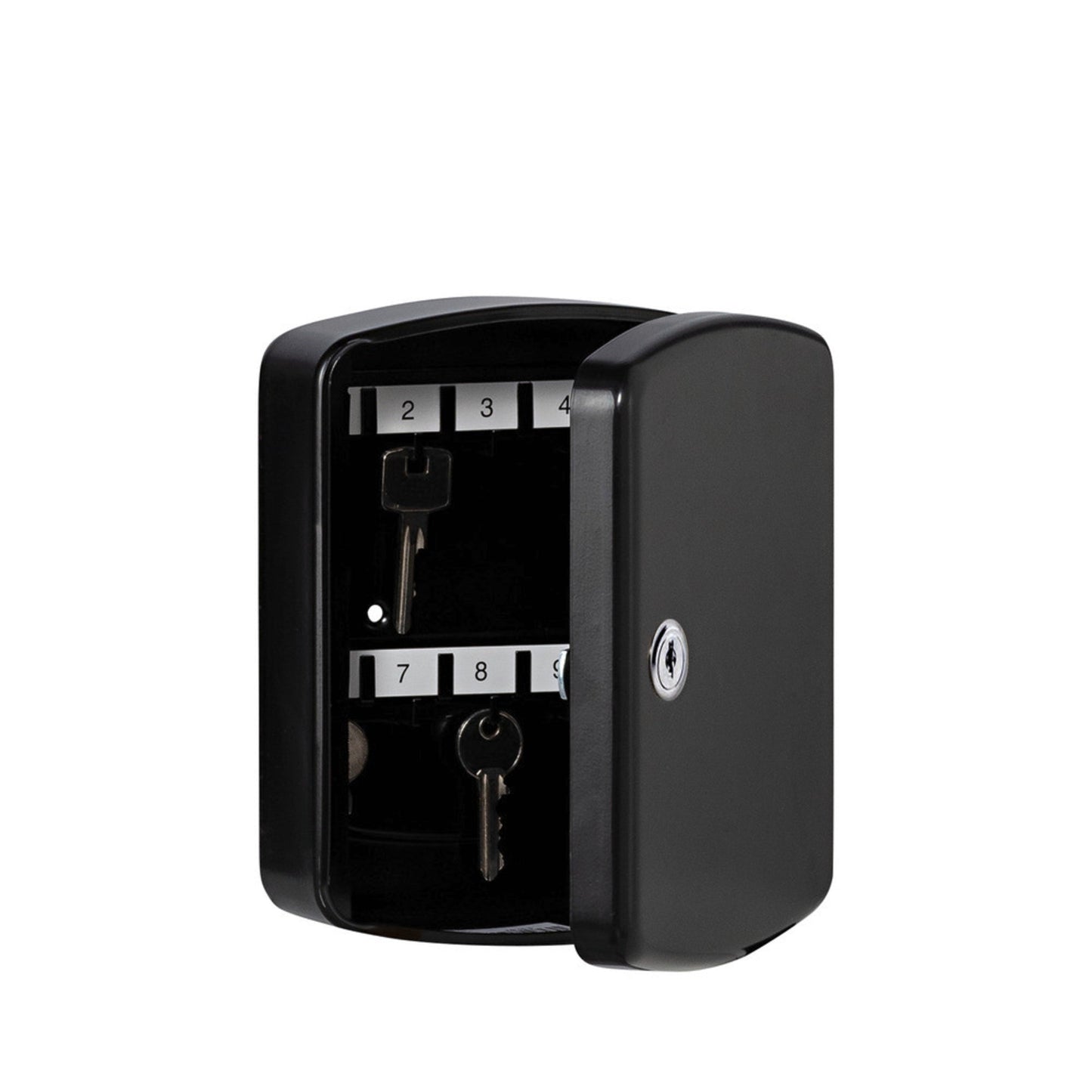 BURG-WÄCHTER Schlüsselschrank KB 15 15,7 x 20,2 x 7,5 cm (B x H x T) inkl. 2 Schlüssel Stahlblech weiß