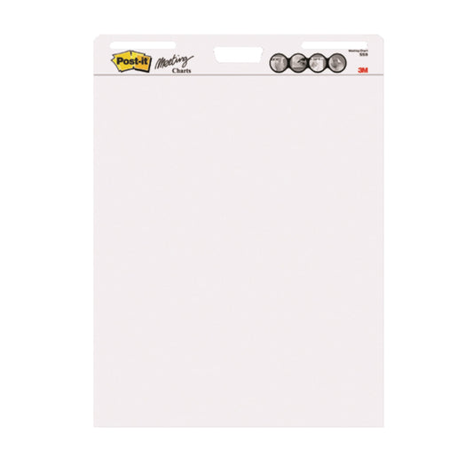 Post-it® Flipchartblock Meeting Chart 63,5 x 76,2 cm (B x H) blanko 30 Bl.