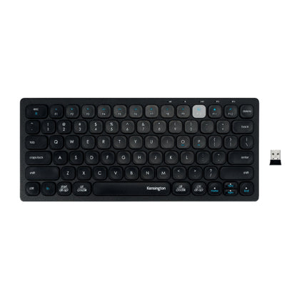 Kensington Tastatur Dual Wireless Compact USB-A 10m inkl. Empfänger schwarz