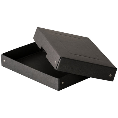 Falken Aufbewahrungsbox PureBox Black 18 x 4 x 25 cm (B x H x T) DIN A5 Pappe schwarz