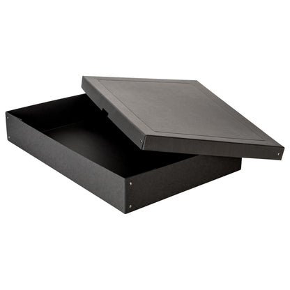 Falken Aufbewahrungsbox PureBox Black 44 x 10 x 62 cm (B x H x T) DIN A2 Pappe schwarz