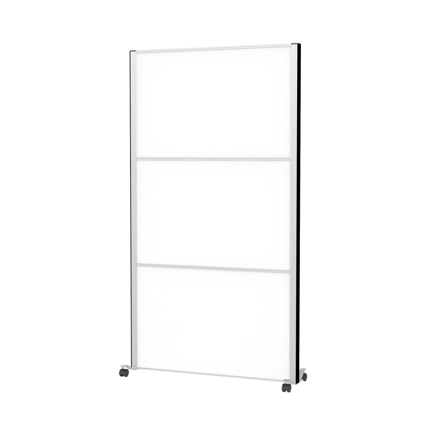 MAUL Stellwand MAULconnecto 100 x 182 cm (B x H) Zweibeinstativ Stahl weiß