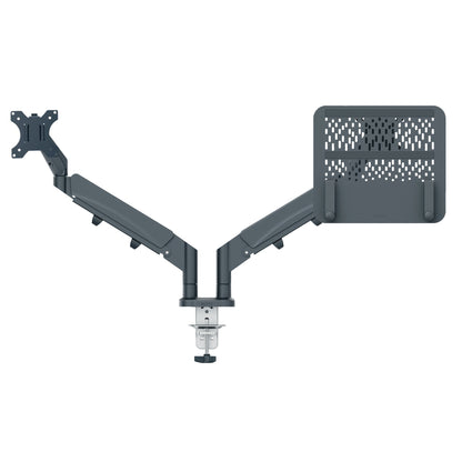 Leitz Monitorschwenkarm Ergo Monitor: 9kg Metall/Kunststoff samtgrau