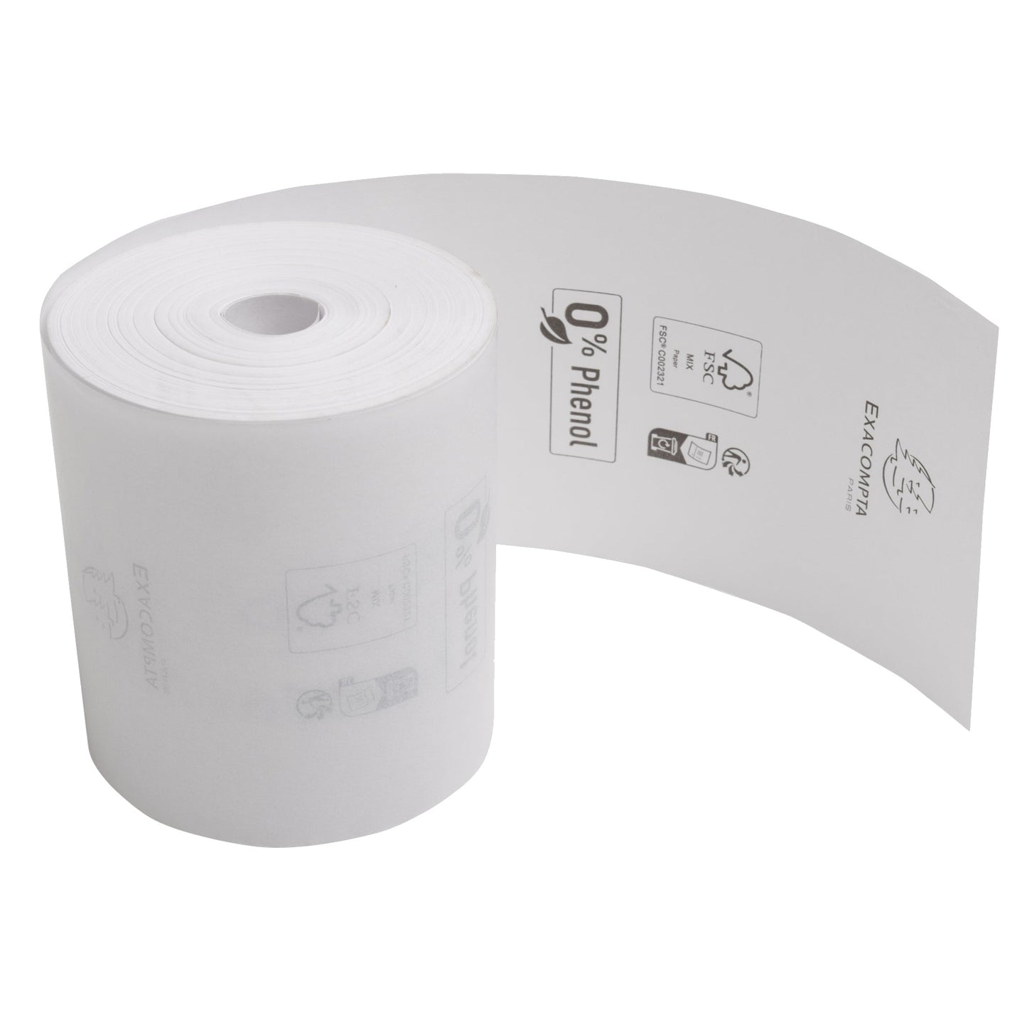 Exacompta Thermokassenrolle 80 mm x 76 m (B x L) 72mm BPA-frei phenolfrei 10 St./Pack.