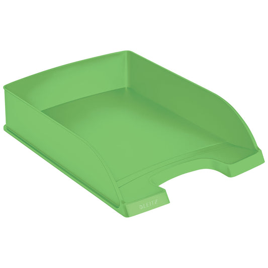 Leitz Briefablage Recycle DIN A4 Polystyrol, 90 % recycelt Farbe: hellgrün