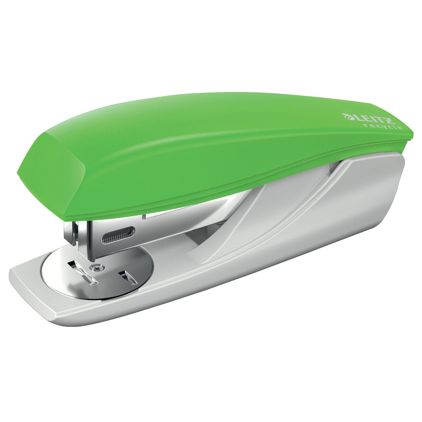 Leitz Heftgerät NeXXt Recycle 24/6, 26/6 fest/lösbar/nageln 25 Bl. (80 g/m²) Metall/Kunststoff (Kunststoff, 96 % recycelt) grün