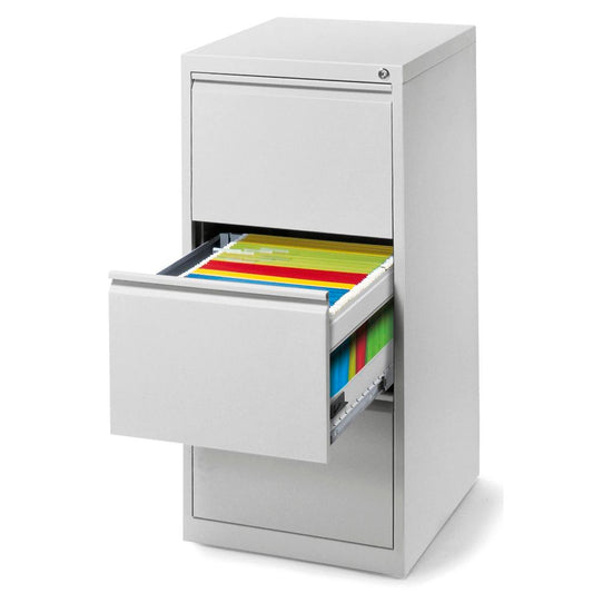 Hängeregistraturschrank BASE LINE 460 x 1.020 x 620 mm (B x H x T) Stahl, pulverbeschichtet lichtgrau