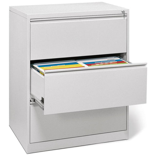 Hängeregistraturschrank BASE LINE 840 x 1.020 x 620 mm (B x H x T) Stahl, pulverbeschichtet lichtgrau