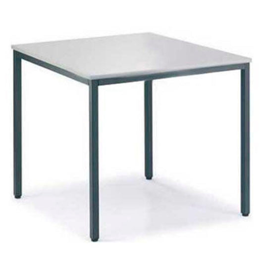 Konferenztisch BASE MODUL 800 x 720 x 800 mm (B x H x T) Spanplatte Farbe der Tischplatte: lichtgrau