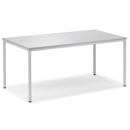 Konferenztisch BASE MODUL 1.400 x 720 x 800 mm (B x H x T) Spanplatte Farbe der Tischplatte: lichtgrau