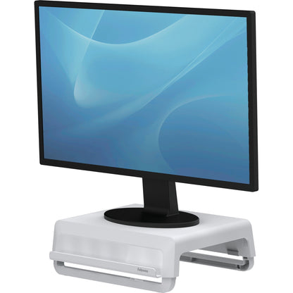 Fellowes® Monitorständer BreytaT 35,4 x 8,2 x 30,4 cm (B x H x T) 15kg höhenverstellbar Kunststoff weiß