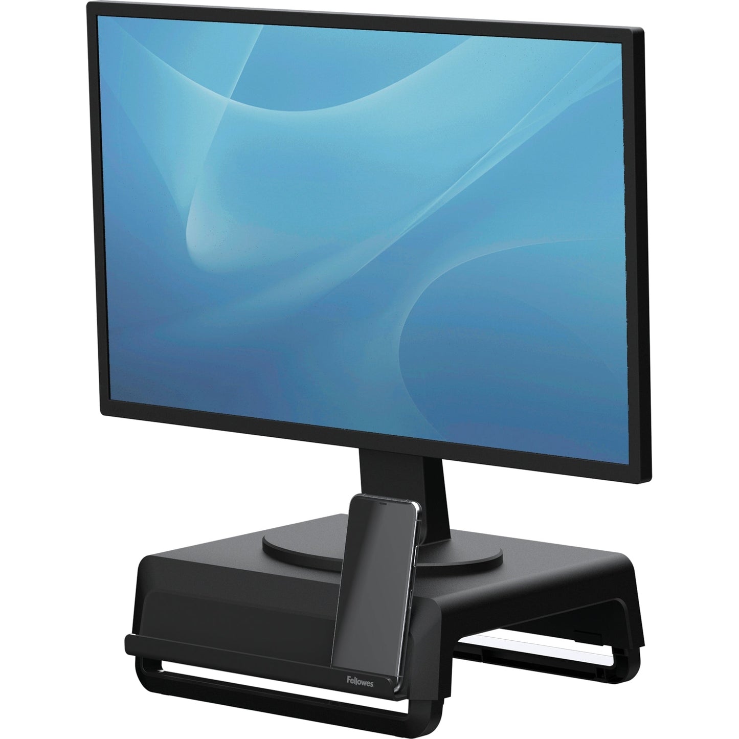 Fellowes® Monitorständer BreytaT 35,4 x 8,2 x 30,4 cm (B x H x T) 15kg höhenverstellbar Kunststoff schwarz
