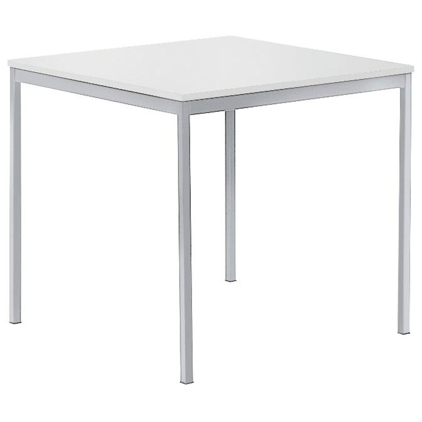 Konferenztisch BASE MODUL 800 x 720 x 800 mm (B x H x T) Spanplatte Farbe der Tischplatte: weiß