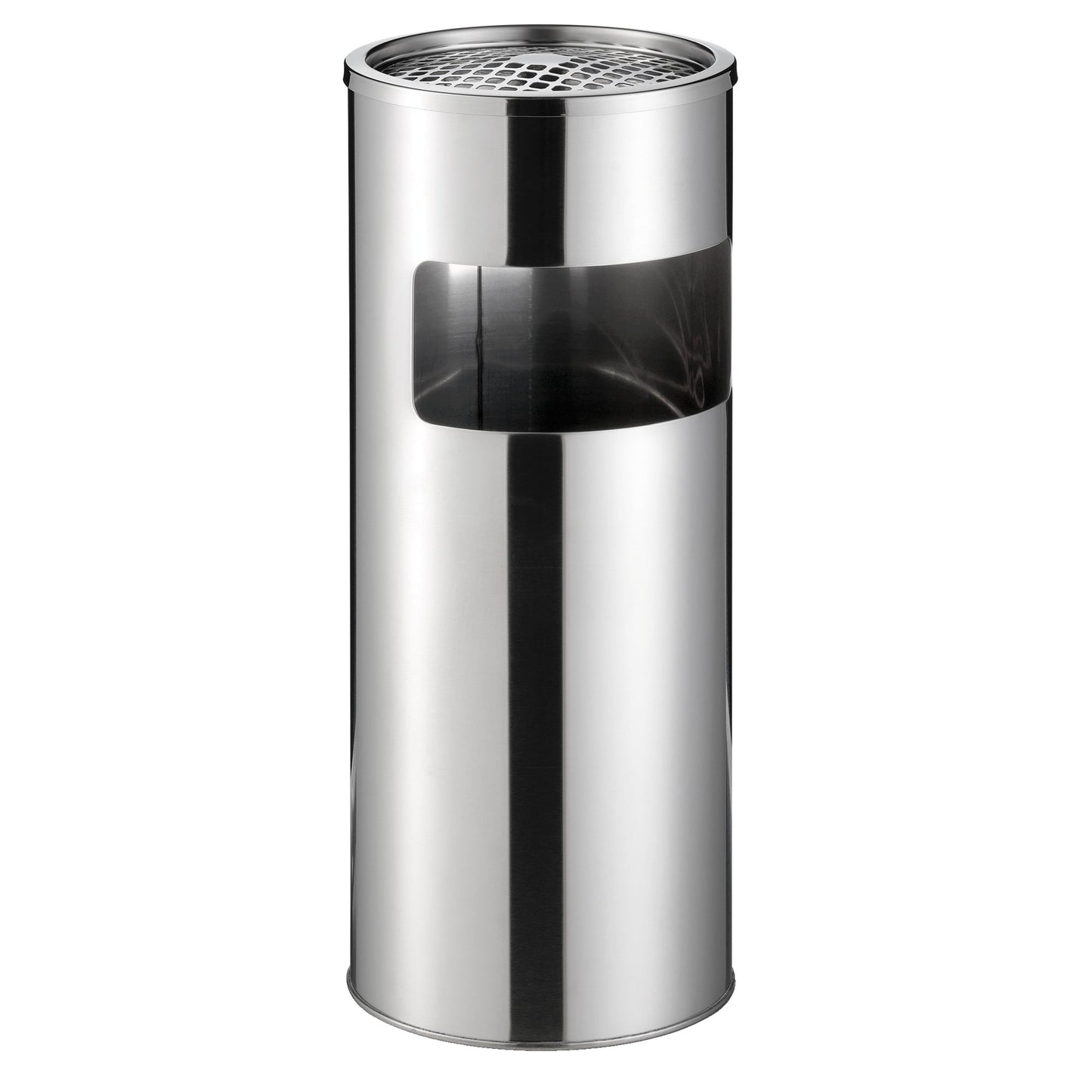 DURABLE Standascher 26 x 62 cm (Ø x H) inkl. 1,5 kg Sand Edelstahl, gebürstet metallic silber