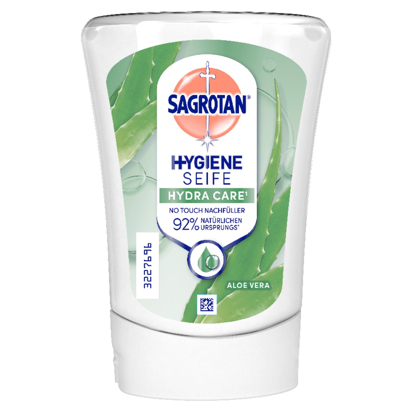 Sagrotan Flüssigseife No-Touch Aloe Vera dermatologisch getestet Ausführung des Behälters: Nachfüllflasche Material des Behälters: Kunststoff 0,25l