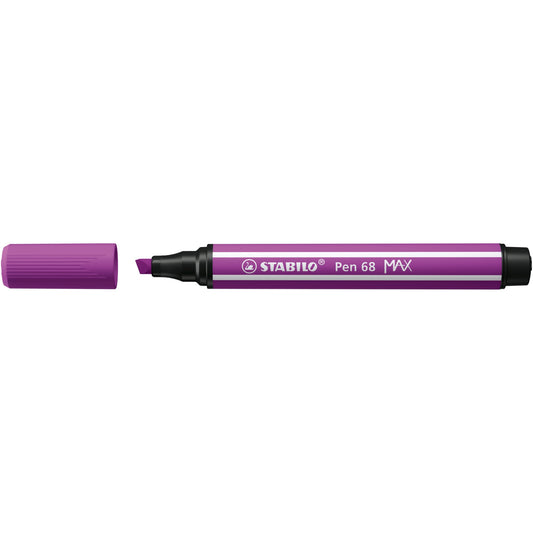 STABILO® Fasermaler Pen 68 MAX 1-5mm lila nicht auswaschbar