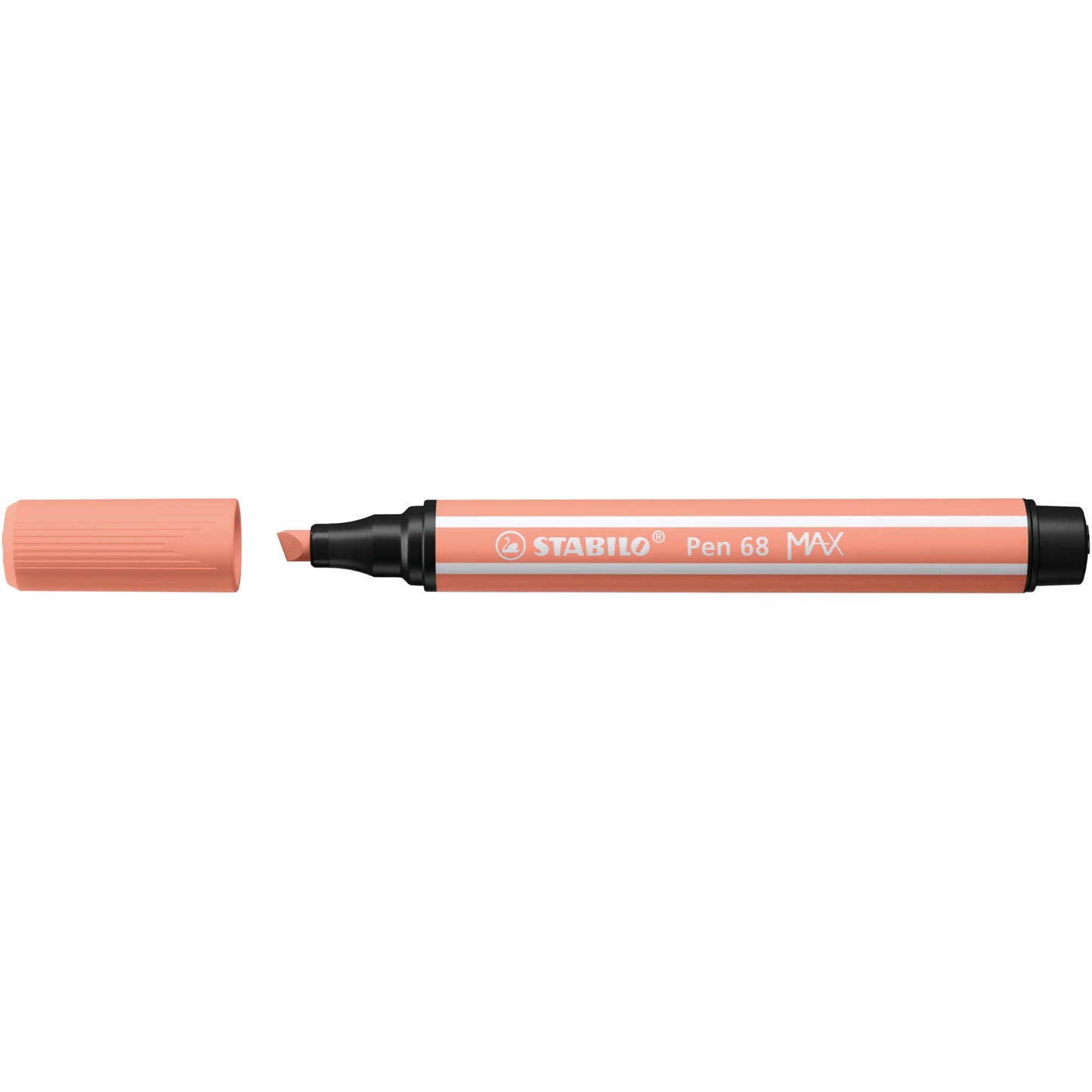 STABILO® Fasermaler Pen 68 MAX 1-5mm apricot nicht auswaschbar