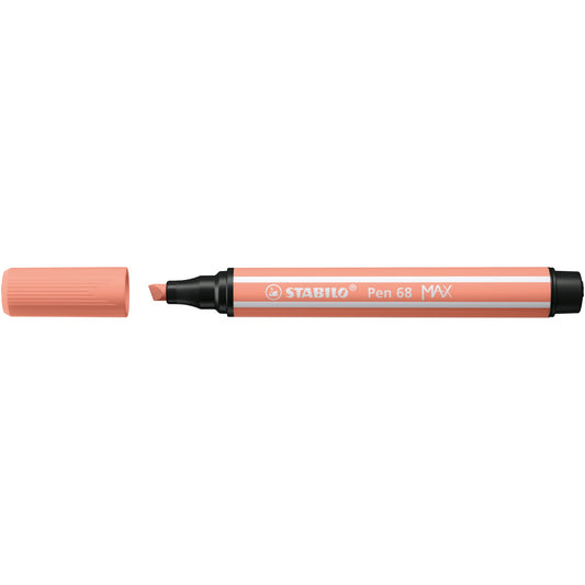 STABILO® Fasermaler Pen 68 MAX 1-5mm apricot nicht auswaschbar