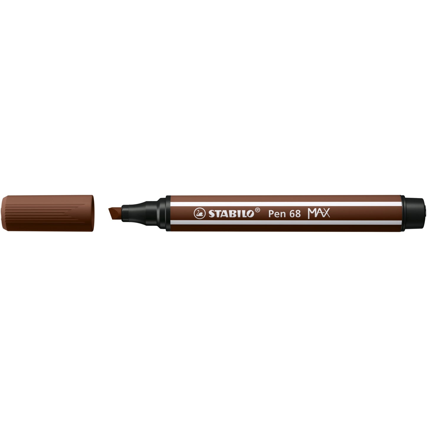STABILO® Fasermaler Pen 68 MAX 1-5mm braun nicht auswaschbar