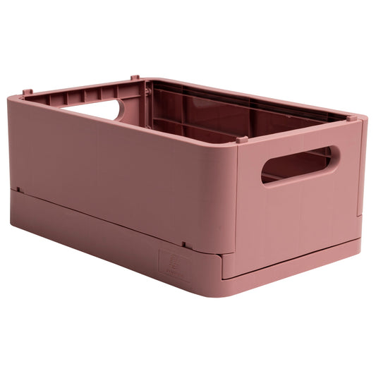 Exacompta Klappbox The Smart Case 27,6 x 12 x 18,8 cm (B x H x T) Polypropylen altrosa