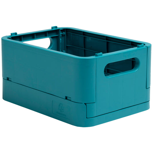 Exacompta Klappbox The Smart Case 18,8 x 9,5 x 13,8 cm (B x H x T) Polypropylen pazifikblau