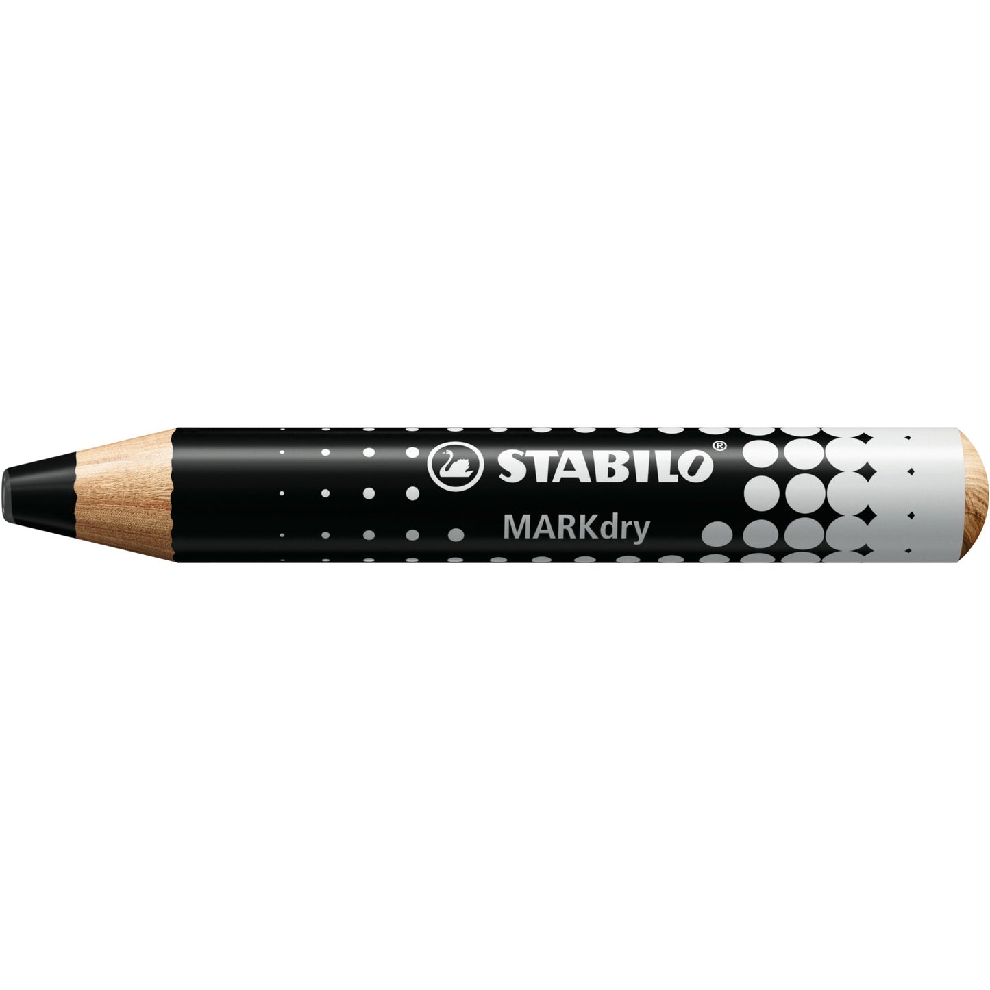 STABILO® Whiteboard-/Flipchartmarker MARKdry schwarz Rundspitze