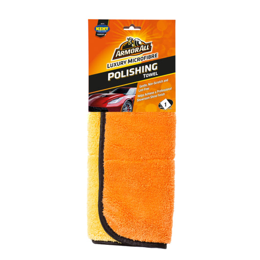 ARMOR ALL Microfasertücher 38 x 42,5 cm (B x L) 85 % Polyester, 15 % Polyamide orange