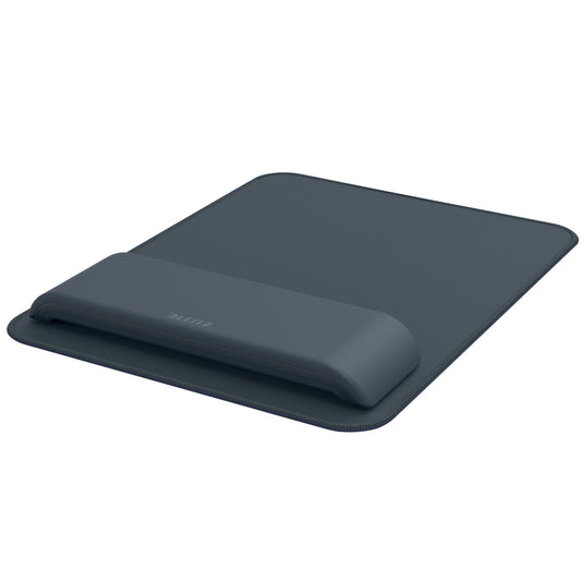 Leitz Mauspad Ergo 20,5 x 2,5 x 27,5 cm (B x H x T) Stahl/ABS Kunststoff/TPE Kunststoff/Polypropylen samtgrau