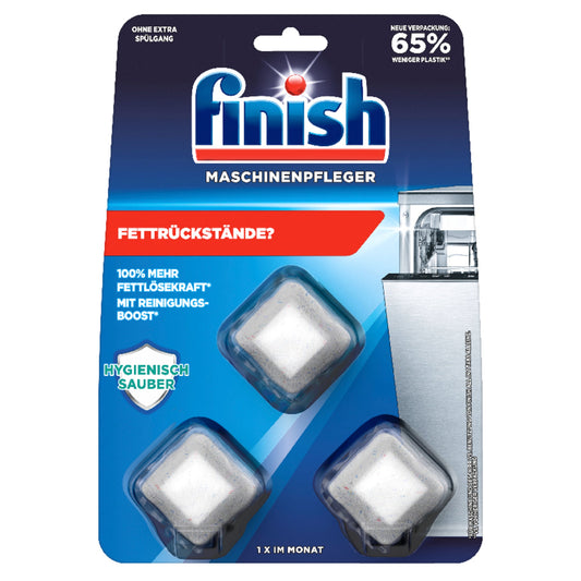 FINISH Spülmaschinenreiniger 3 x 17 g/Pack.