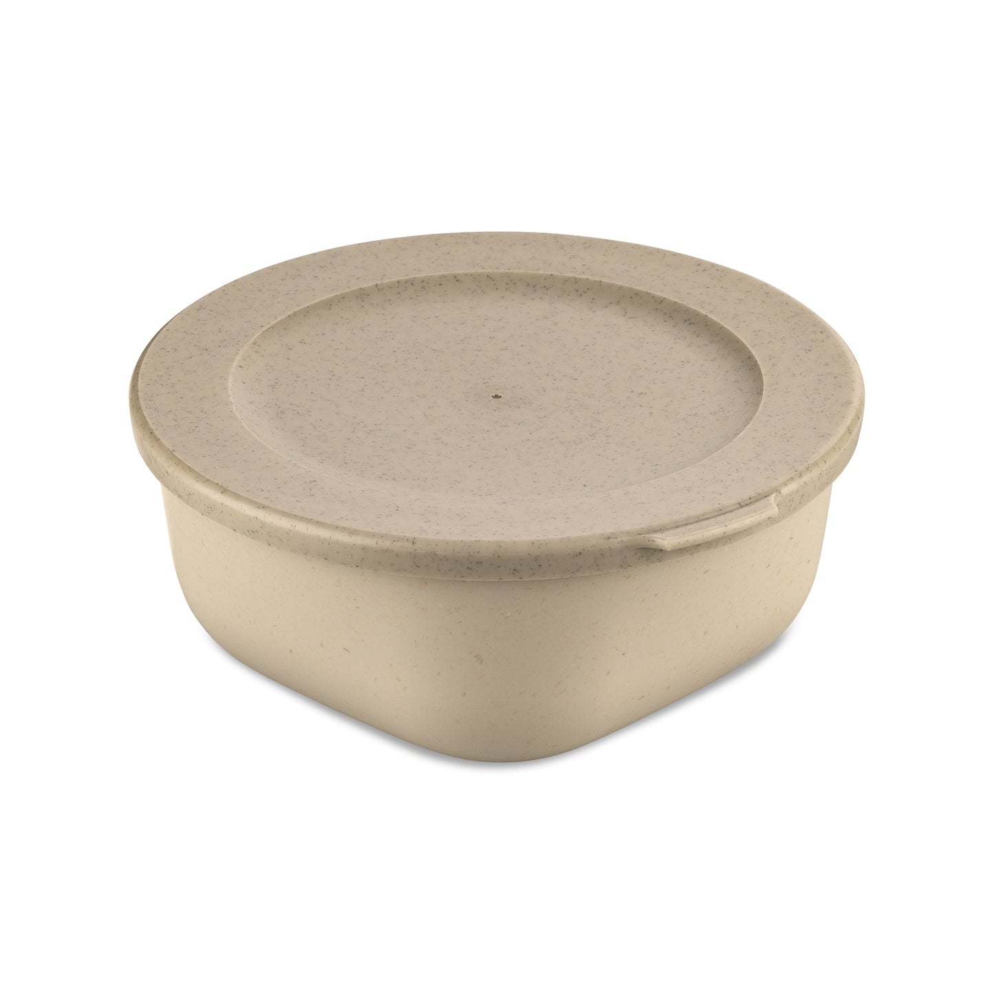 Koziol Vorratsdose CONNECT BOX 15,8 x 6,5 x 16,2 cm (B x H x L) 0,7l mikrowellengeeignet TPE Kunststoff nature desert sand