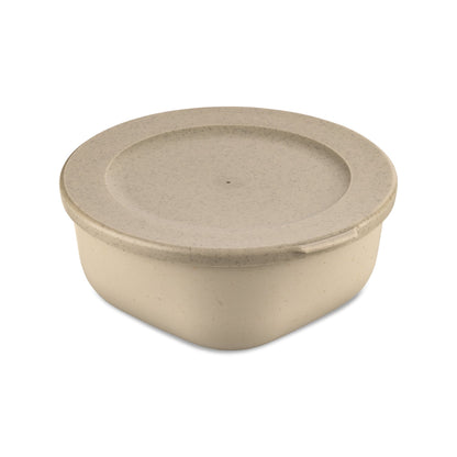 Koziol Vorratsdose CONNECT BOX 15,8 x 6,5 x 16,2 cm (B x H x L) 0,7l mikrowellengeeignet TPE Kunststoff nature desert sand