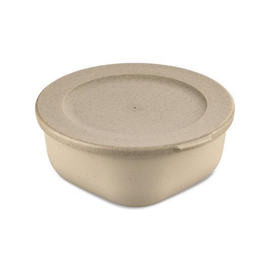 Koziol Vorratsdose CONNECT BOX 15,8 x 6,5 x 16,2 cm (B x H x L) 0,7l mikrowellengeeignet TPE Kunststoff nature desert sand