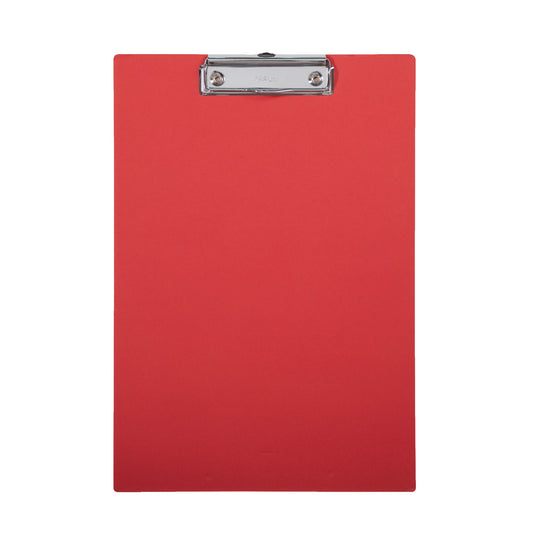 MAUL Klemmbrett MAULbalance 22,5 x 32,5 cm (B x H) DIN A4 Karton Material außen: Kraftpapier rot