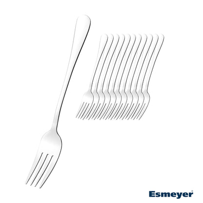 Esmeyer® Gabel SYLVIA Mehrweg 19,9cm Edelstahl 18/0, poliert silber 12 St./Pack.