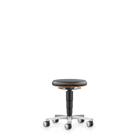 BIMOS Sitzhocker Farbe der Sitzfläche: schwarz/orange