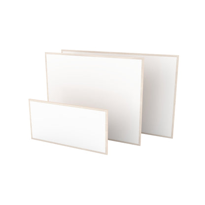 magnetoplan® Whiteboard Design Wood Series Maße der Oberfläche: 120 x 96 cm (B x H) Tafel magnethaftend nicht beidseitig beschreibbar Stahl lackiert weiß