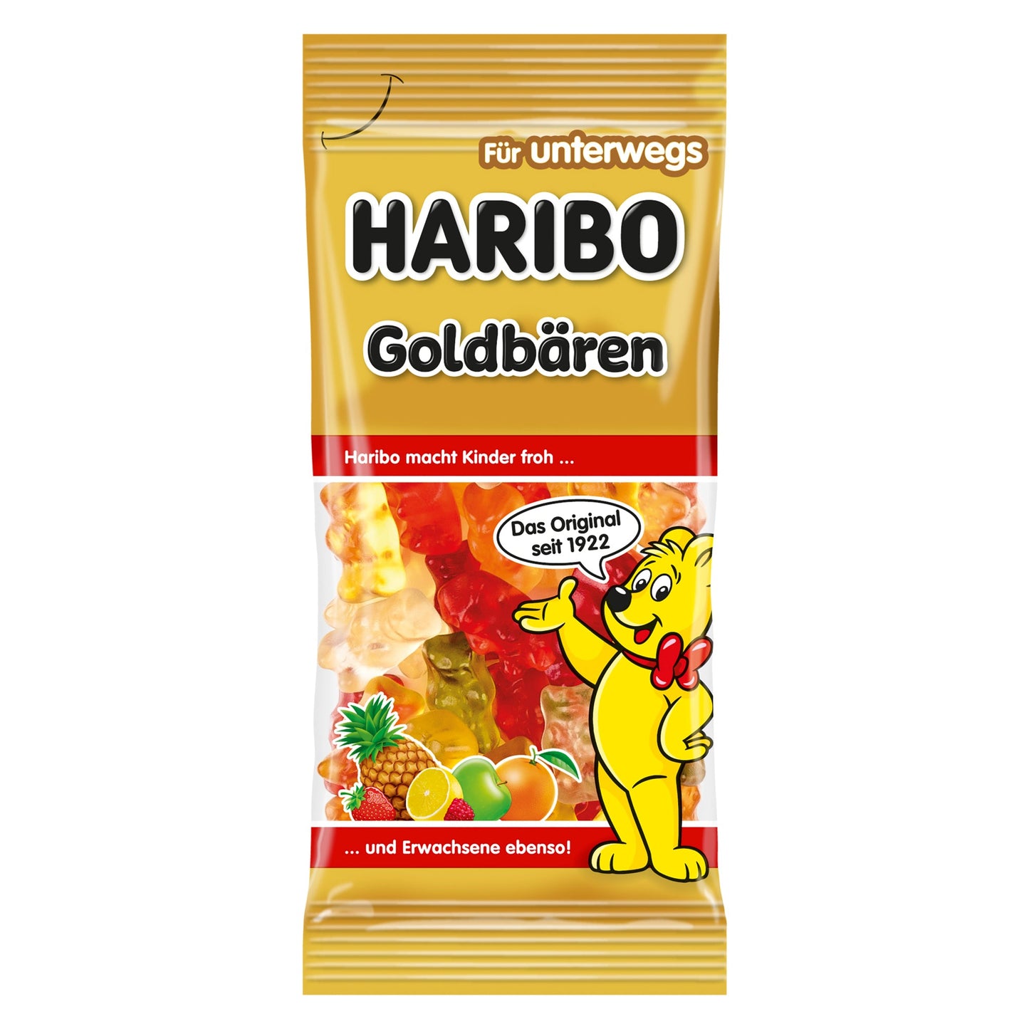 HARIBO Fruchtgummi Goldbären 12 x 75 g/Pack.