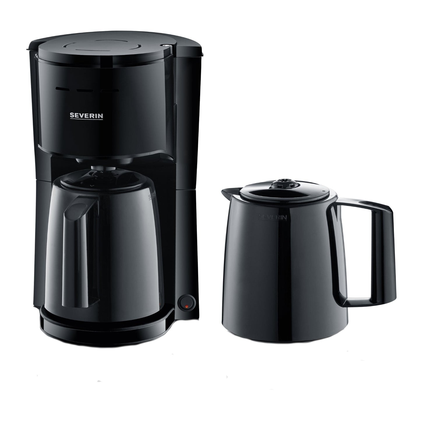 SEVERIN Kaffeemaschine KA 9307 22 x 24 x 35,5 cm (B x H x T) Filtersystem Thermoskanne 8 Tassen