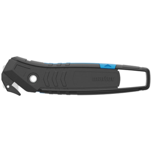 MARTOR Sicherheitsmesser SECUMAX 350 SE Mehrweg 6mm 1 Glied Stahl nicht rostfrei schwarz/cyan